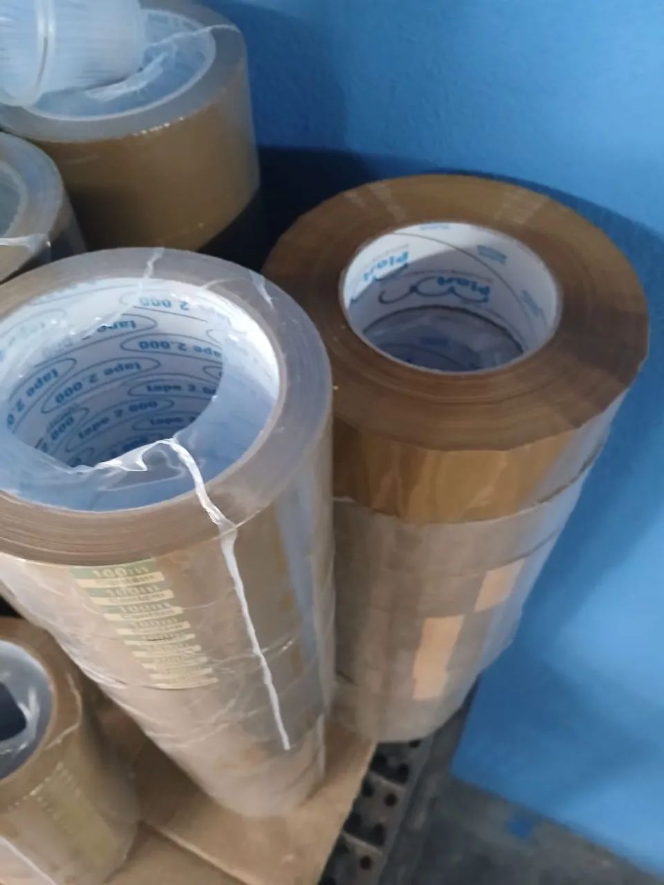 Fita para empacotamento Marrom - Foto 2