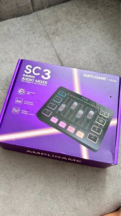 MIXER DE ÁUDIO GAMER - Foto 3