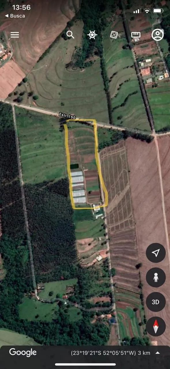 Sitio 1.5 alqueire em Mandaguaçu Pr