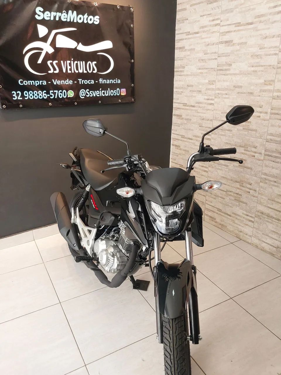 SERRÊ MOTOS FAN 160 25 NOVA EMPLACADA E IPVA PAGO - Foto 3