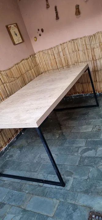 Mesa de jantar, estilo industrial marca ETNA - Foto 6