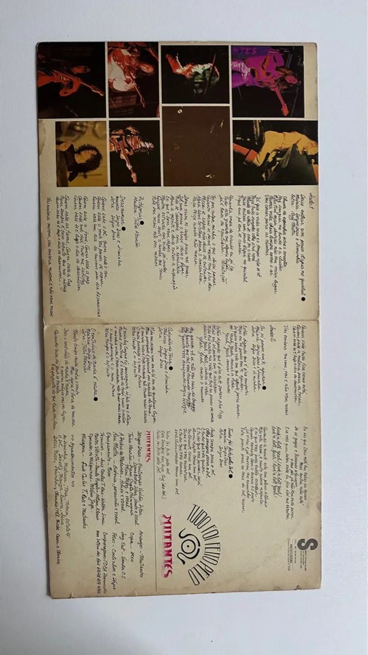 Disco de Vinil - Os Mutantes - Tudo Foi Feito Pelo Sol (1974, Som Livre) - Foto 3