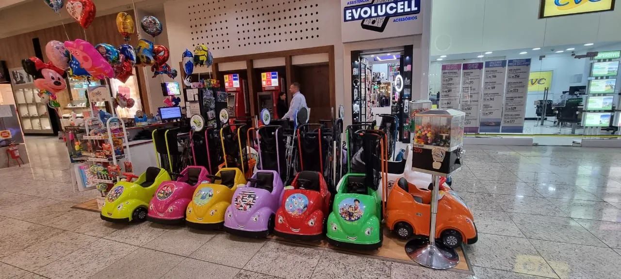 Vendo ponto e quiosque de brinquedos e aluguel de carrinhos no Continente Shopping.  - Foto 4