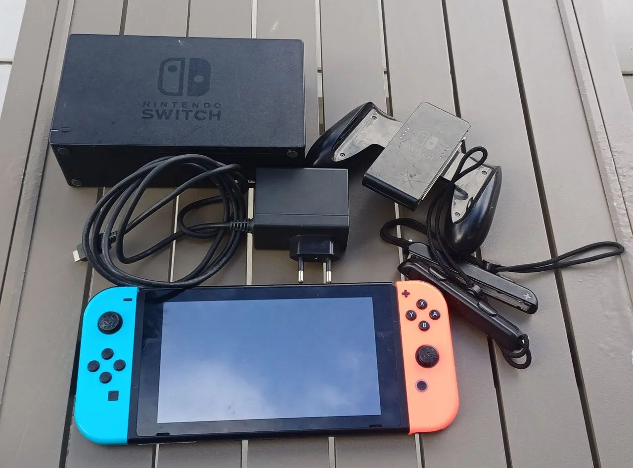 Nintendo Switch V2 Desbloqueado Troco - Foto 2