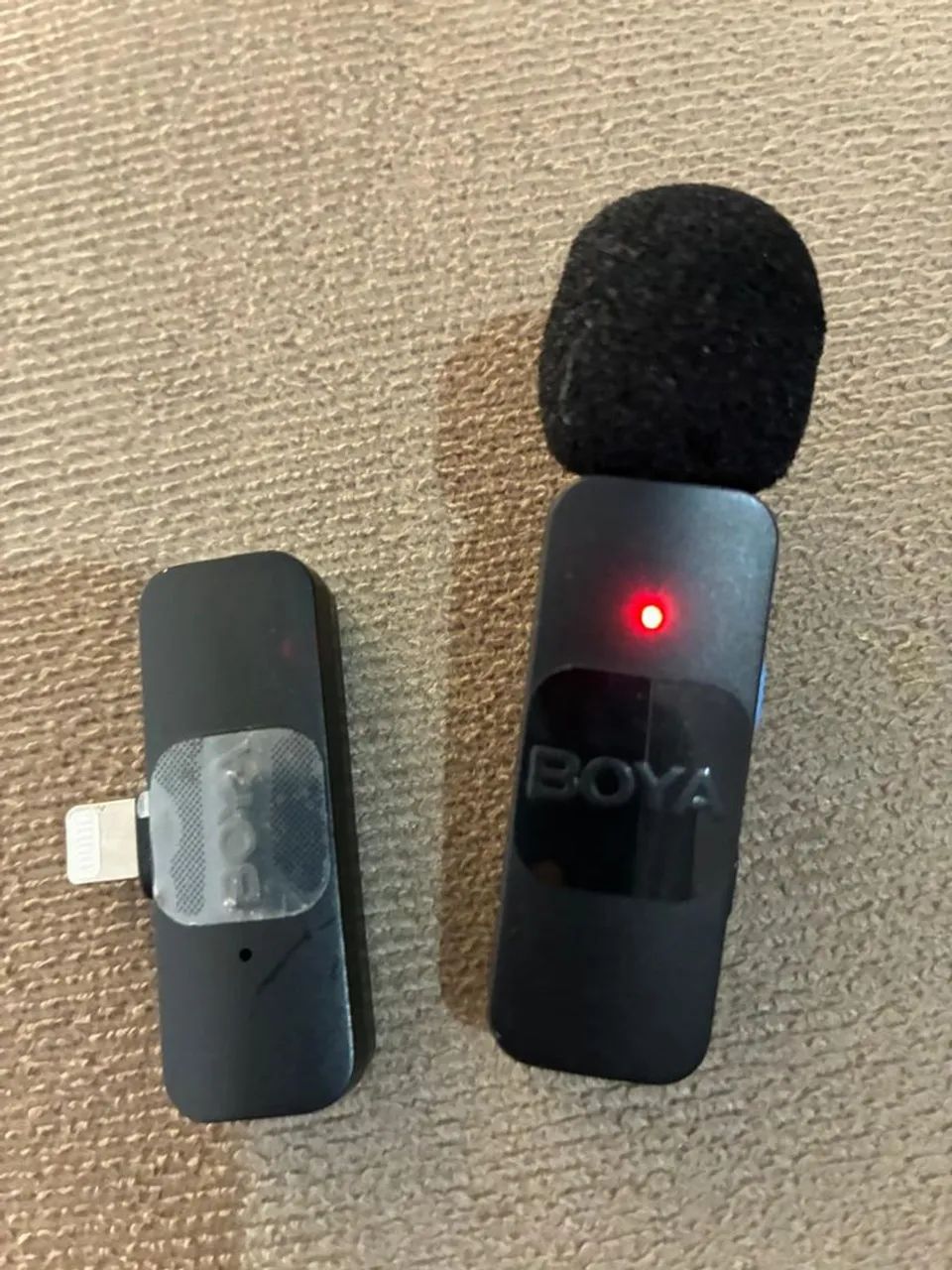 Microfone lapela boya pra iphone  - Foto 4