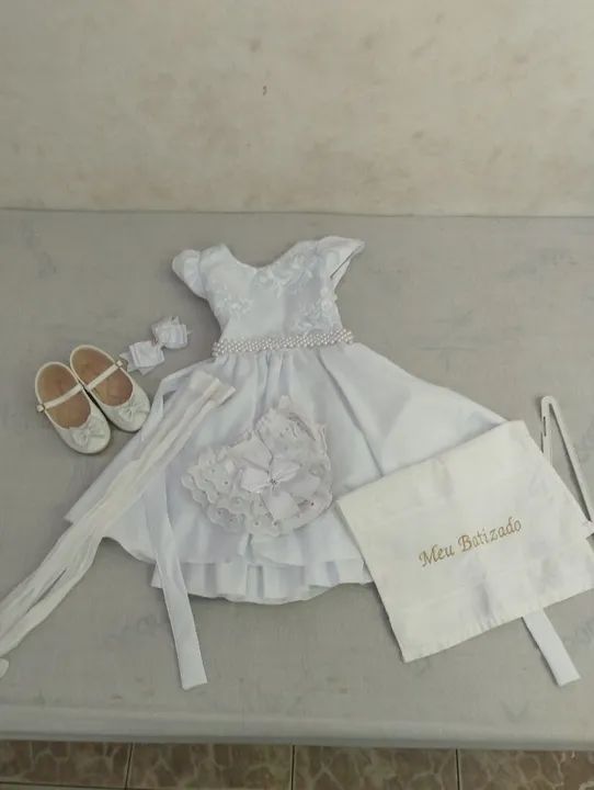 Kit completo Batismo para Bebê