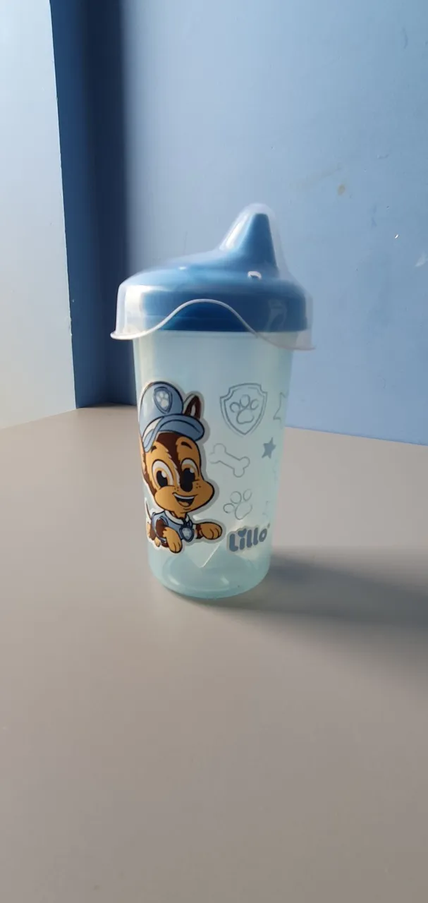 Copo antivazamento patrulha canina - 320 ml