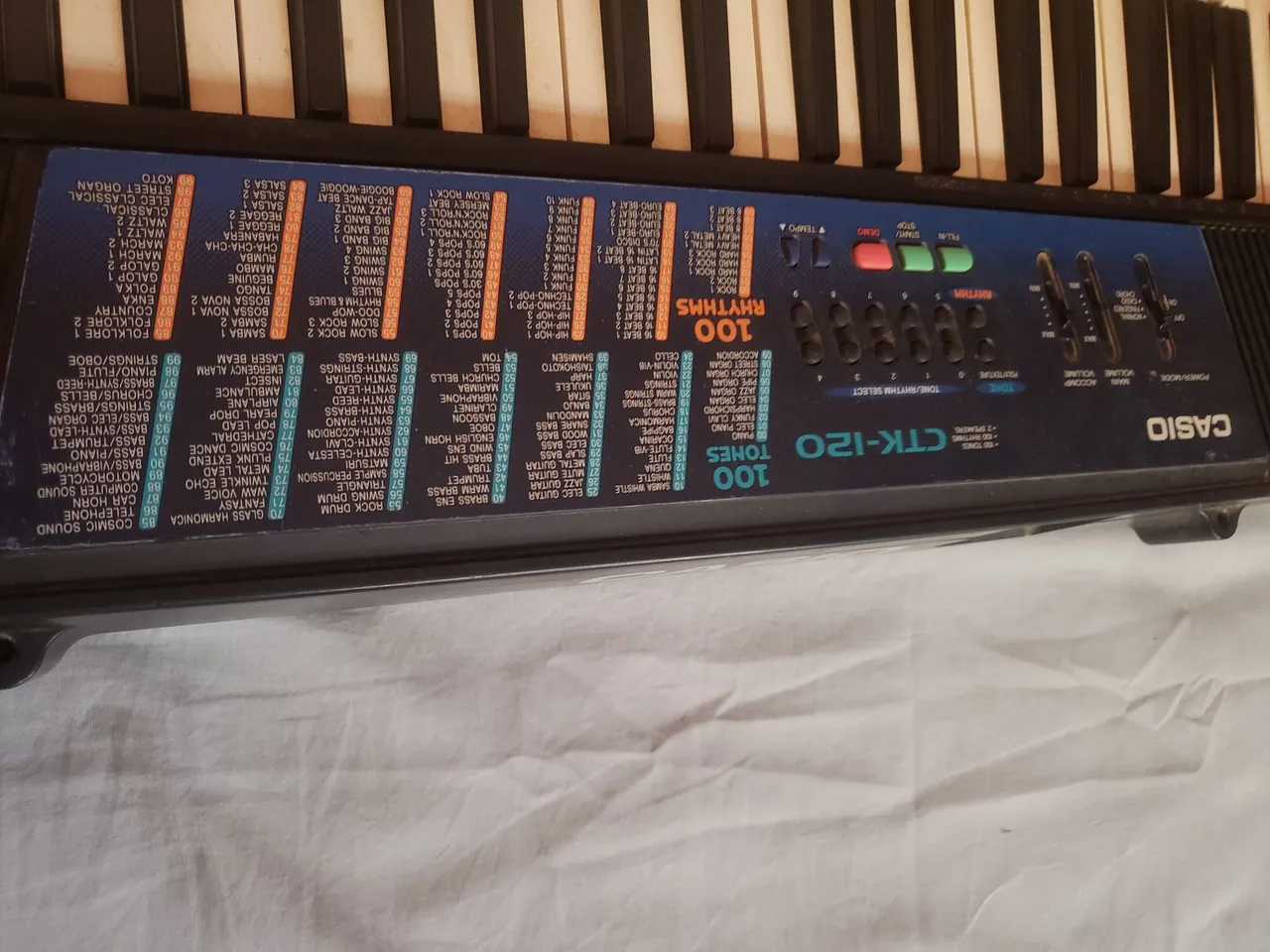 Teclado casio ctk. 