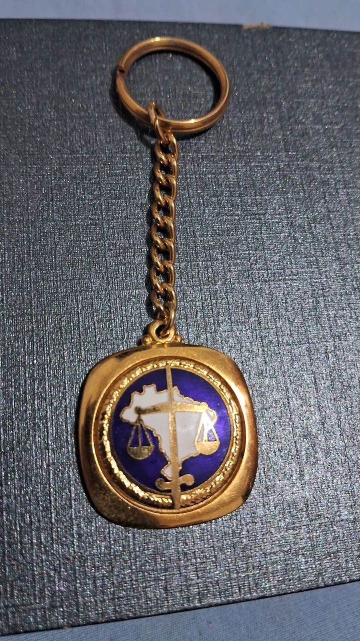 Antigo Chaveiro de Advogado curso de Direito 