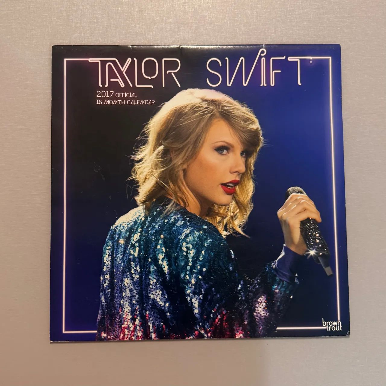 Calendário de 2017 - Taylor Swift 