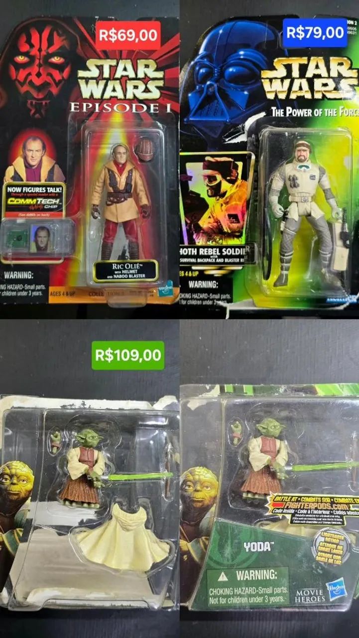 Bonecos Star Wars e Pixar  - Foto 5