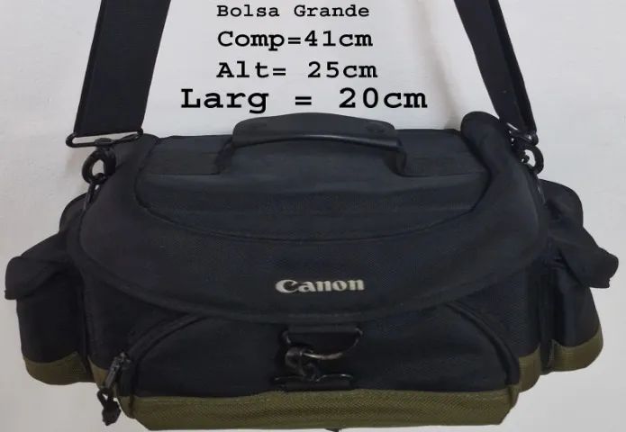 Bolsa Canon Deluxe com várias divisorias - Foto 4