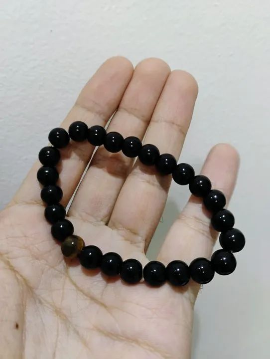 Pulseira de pedras Ônix e Olho de Tigre - Foto 5