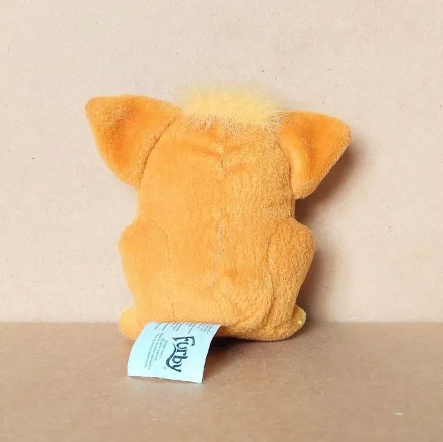 brinquedo - pelúcias mcdonald's furbys vermelho laranja (usadas) - Foto 3