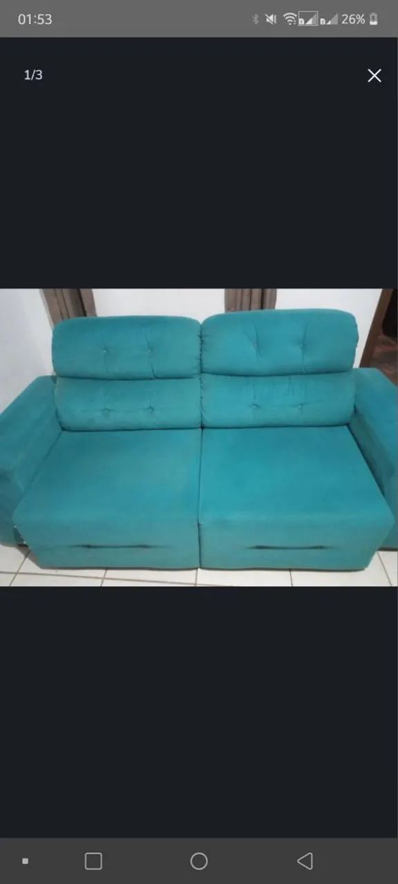 Sofá retrátil 