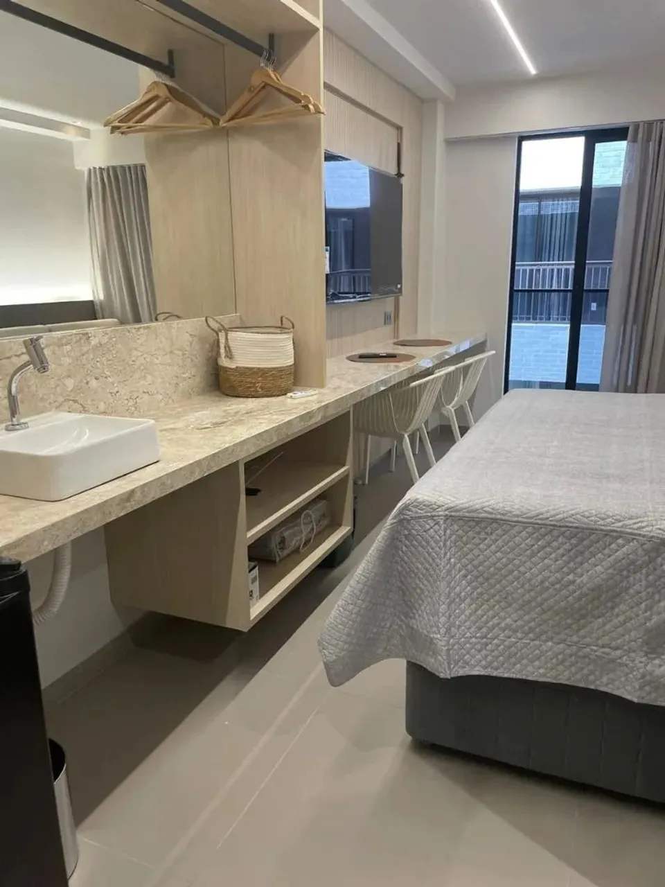 Flat mobiliado no Beach Haus para alugar por R$ 3.500/mês - Jardim Oceania - João Pessoa/P