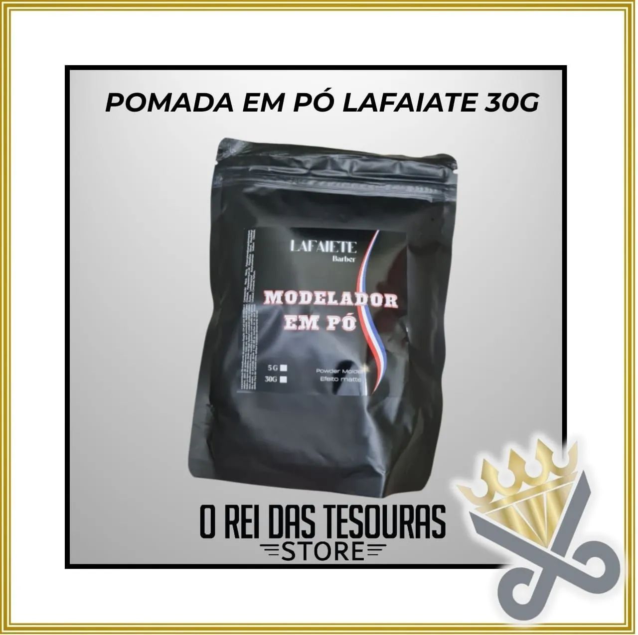 Pomada em pó modeladora 