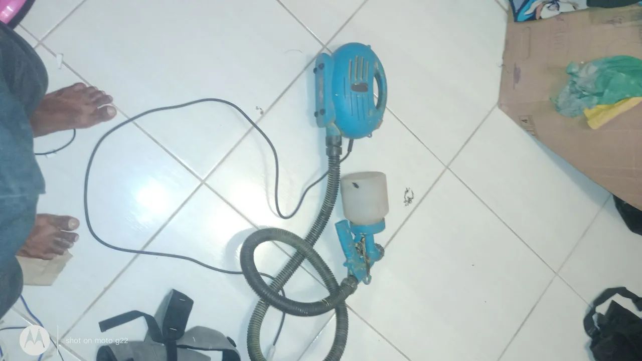 Mini compressor de pintura - Foto 2