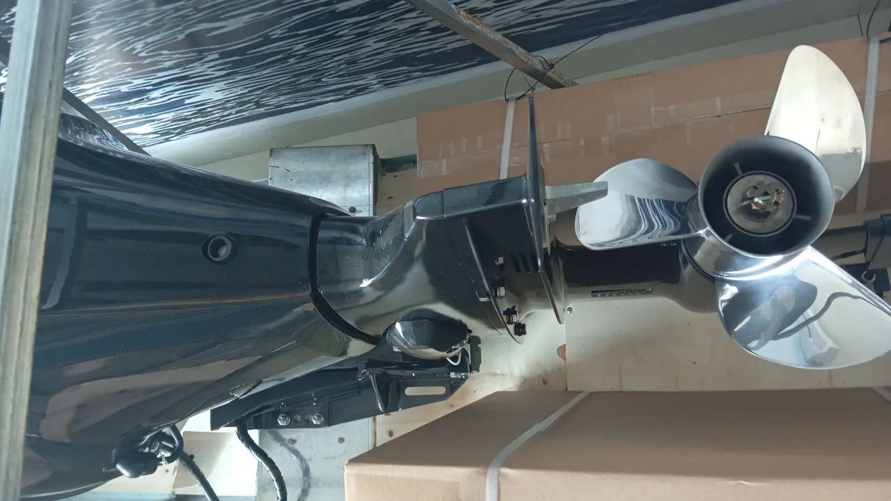 Motores de popa 60HP e 115HP, ambos 4T e  completos - aceitamos qq cartão - pronta entrega - Foto 5