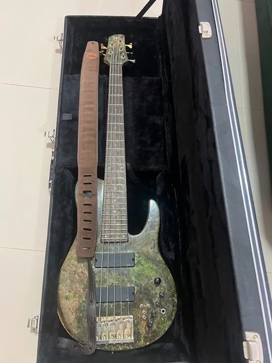 Baixo Fodera Luthier - Camuflado