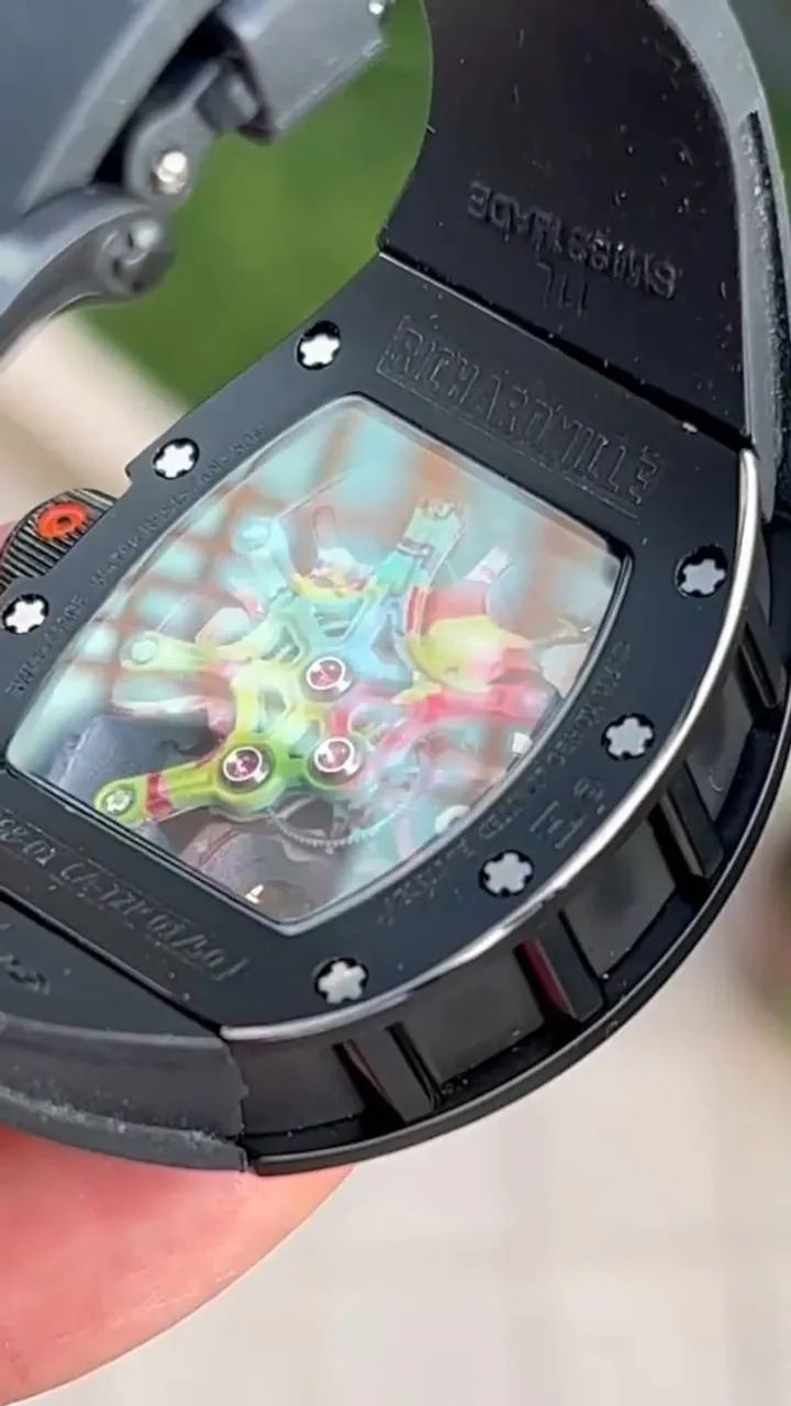 RELOGIO RICHARD MILLE Turbilhão Cyril Kongo  - Foto 4
