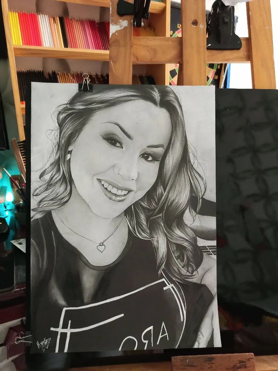 Quadro com desenho realista - Foto 5