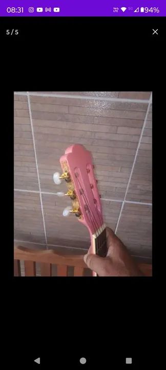 Violão Rosa -  - Foto 2