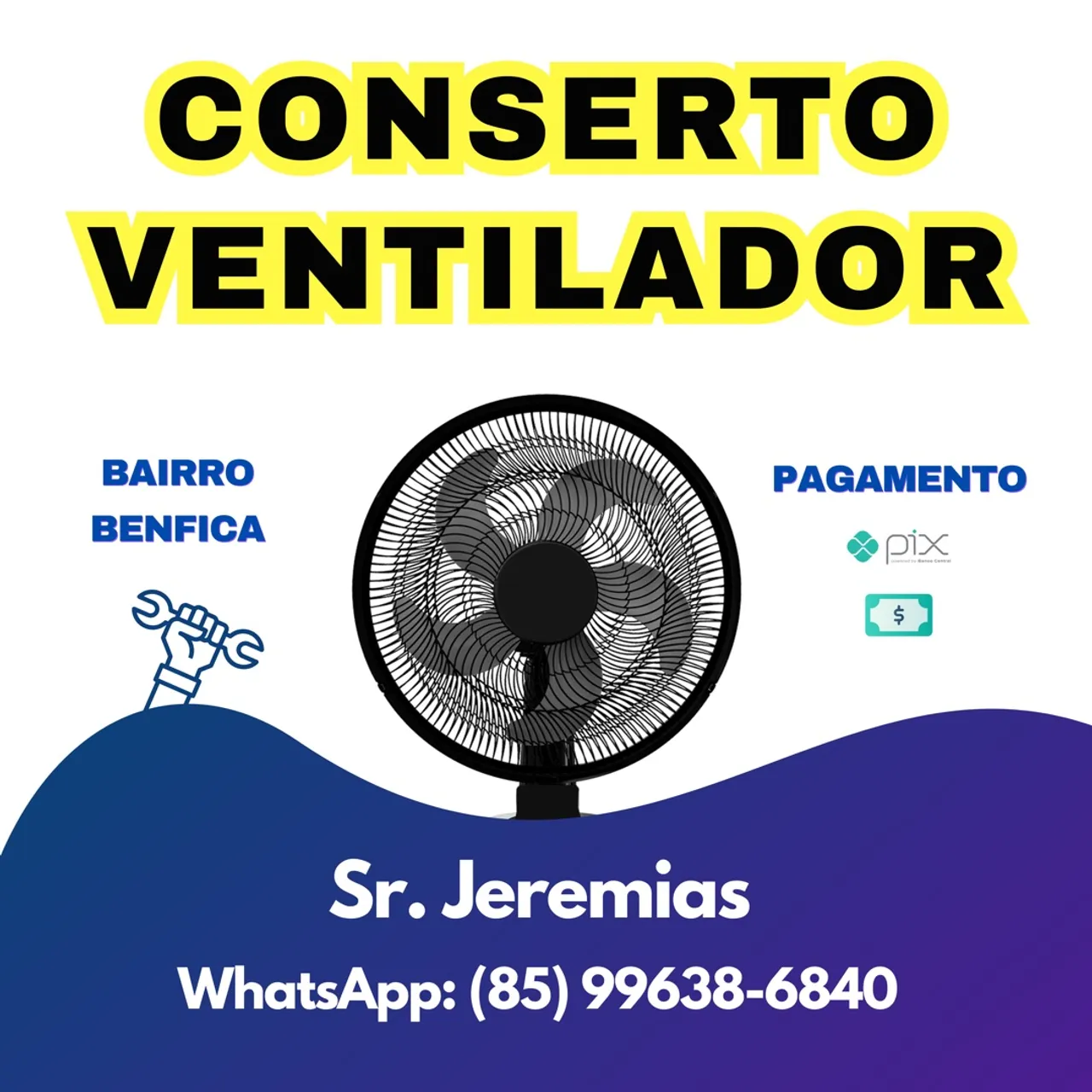 Conserto de ventilador