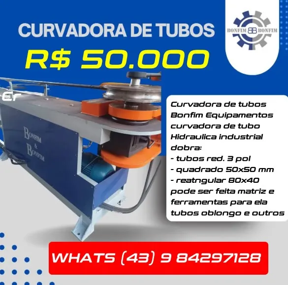 DOBRADEIRA HIDRAULICA INDUSTRIAL PROFISSIONAL