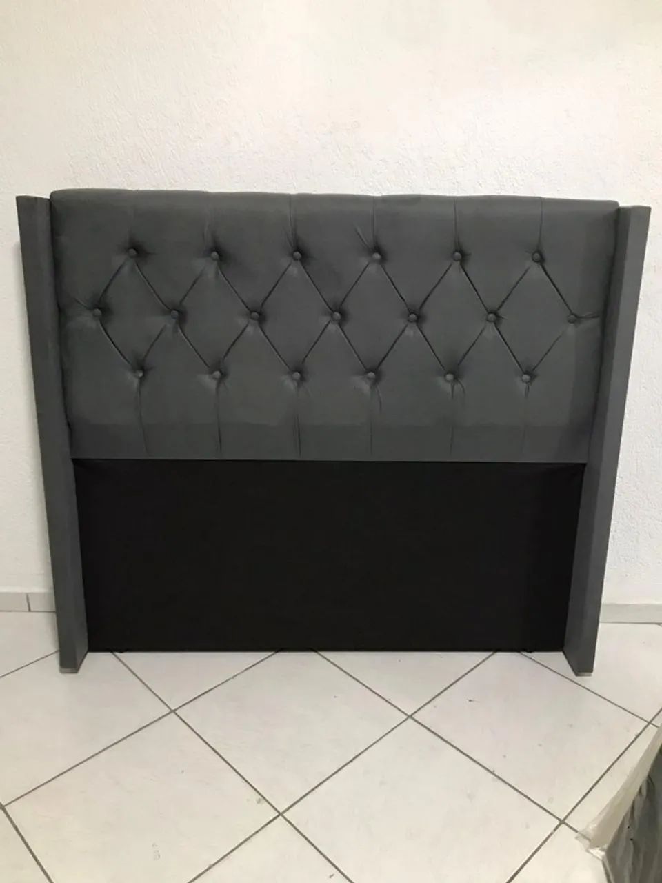 Cabeceira Solteiro Suede