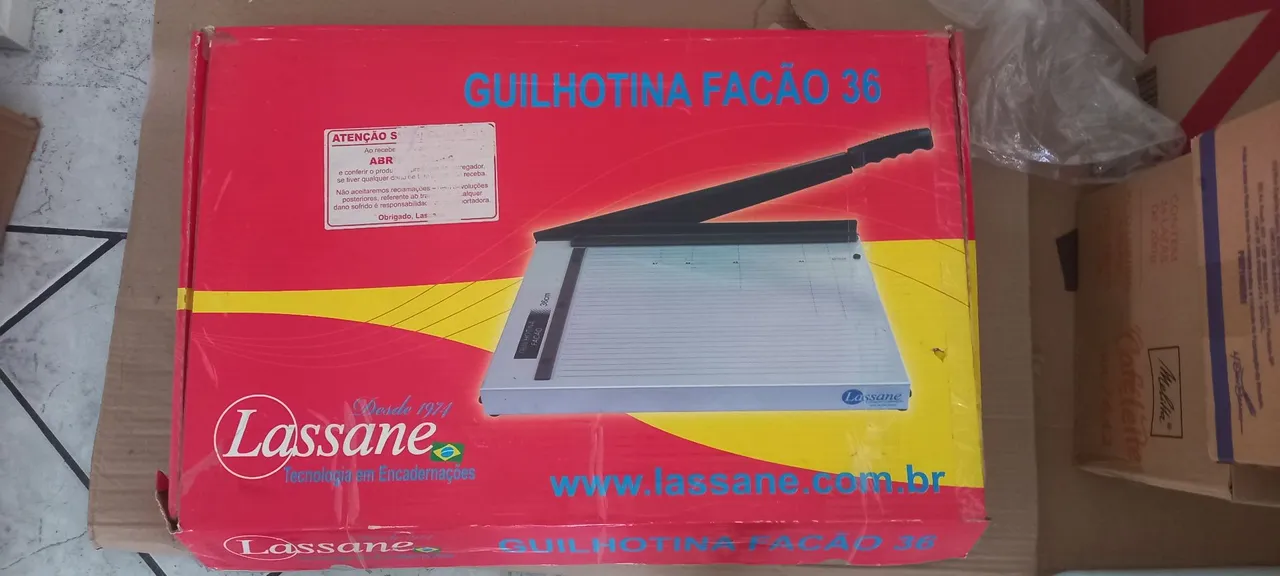 Guilhotina Facão 36 Lassane usada