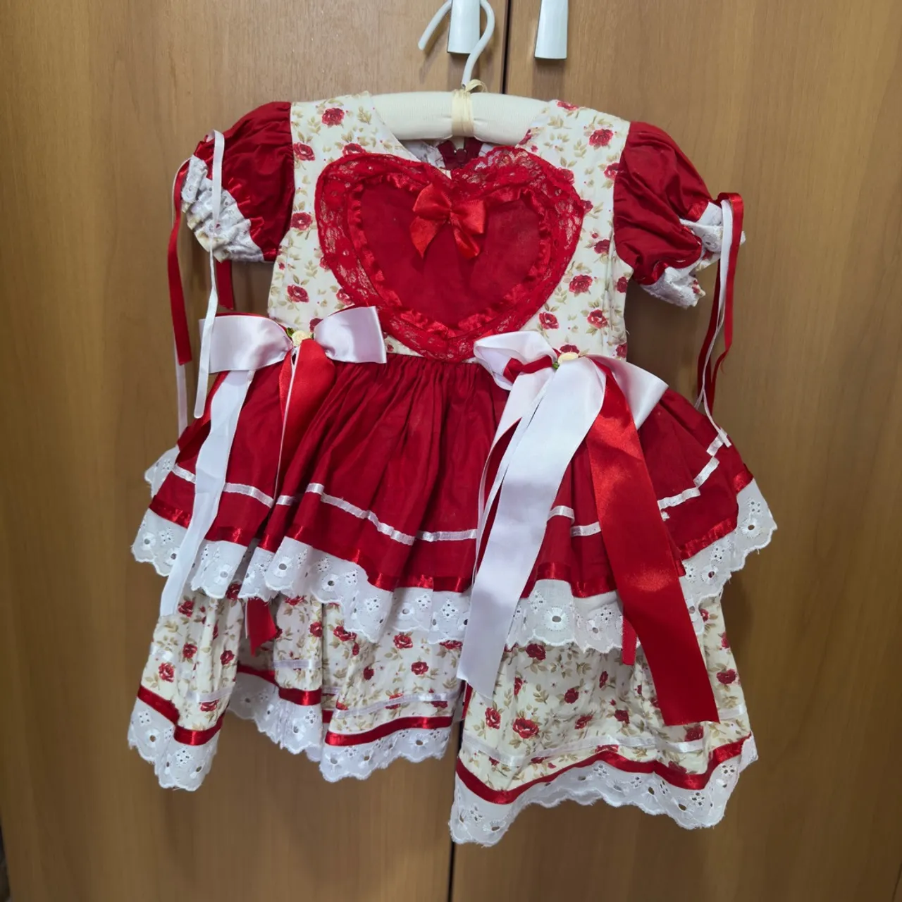 Vestido quadrilha 1 a 2 anos