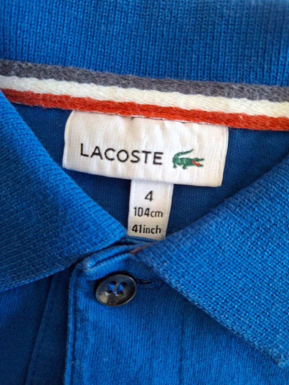 Camisa Lacoste 4 anos - Foto 2