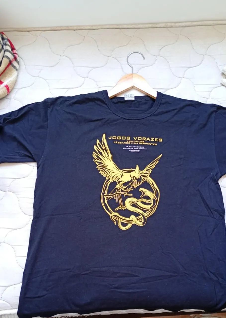 Camiseta jogos vorazes