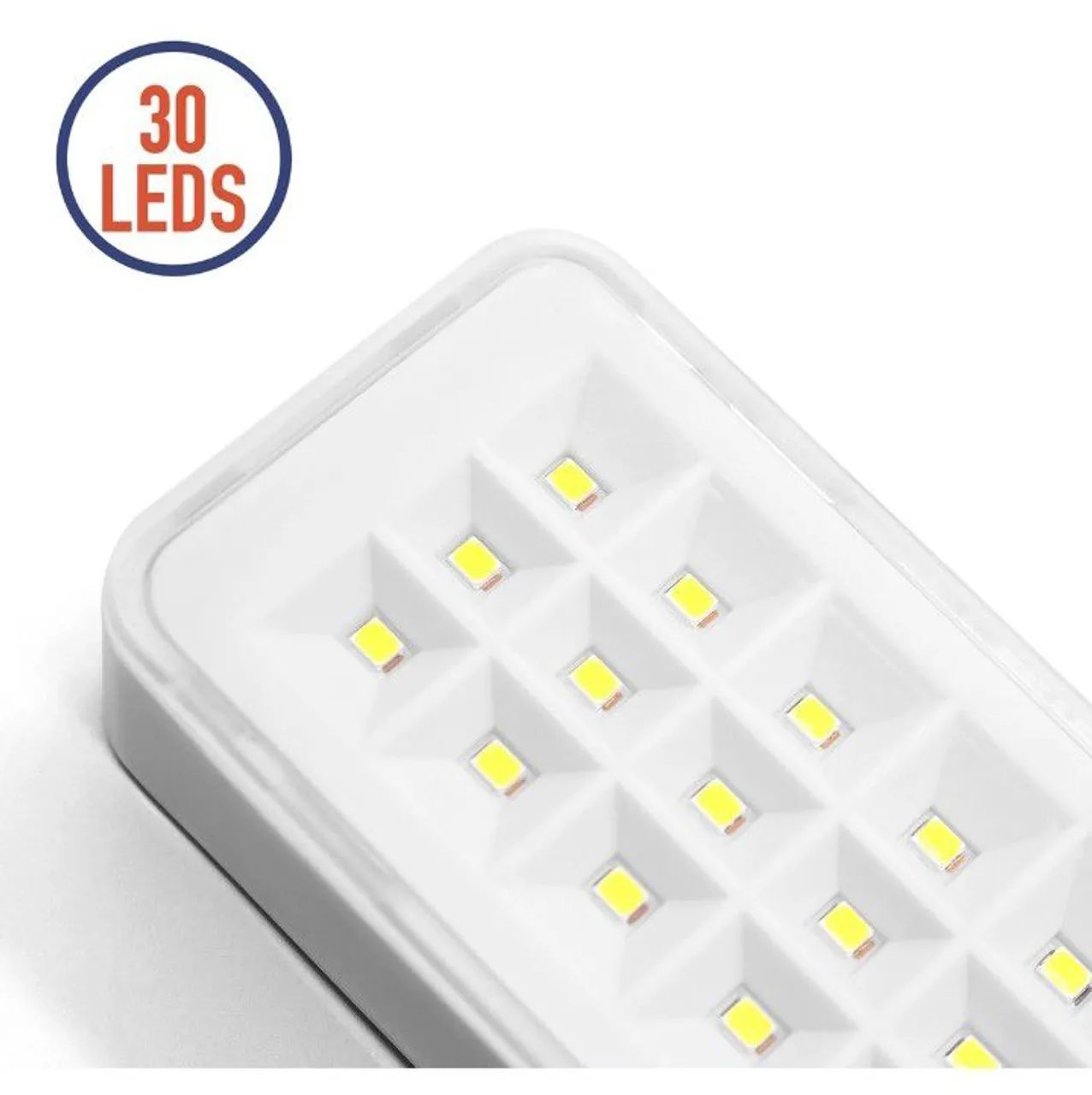 Luminária LED Bivolt 30 Leds - Iluminação para Quadra - Foto 4