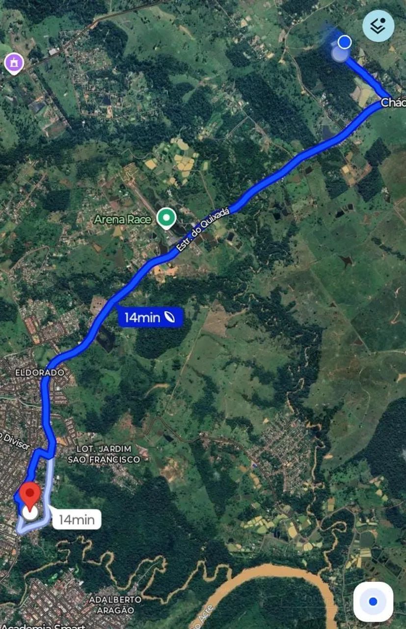 Vendo ou troco Chácara 1 hectare Estrada do Quixadá  - Foto 2