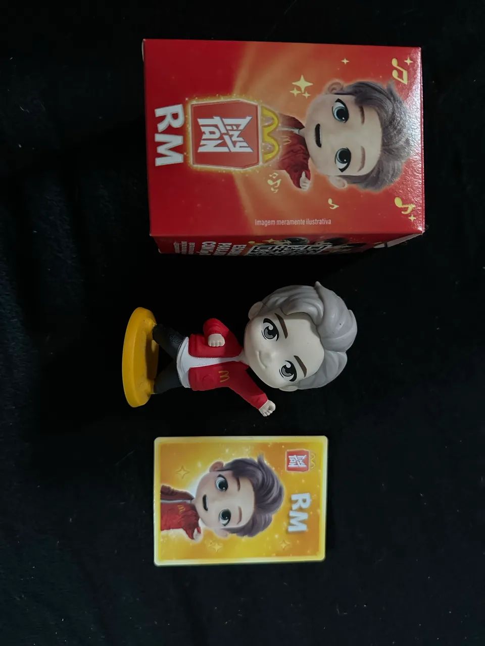 BONECO DE COLEÇÃO BTS - MINIATURA BTS RM