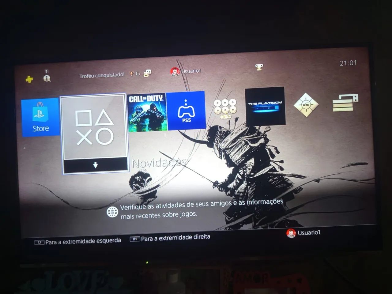 Ps4 com controle original  - Foto 2