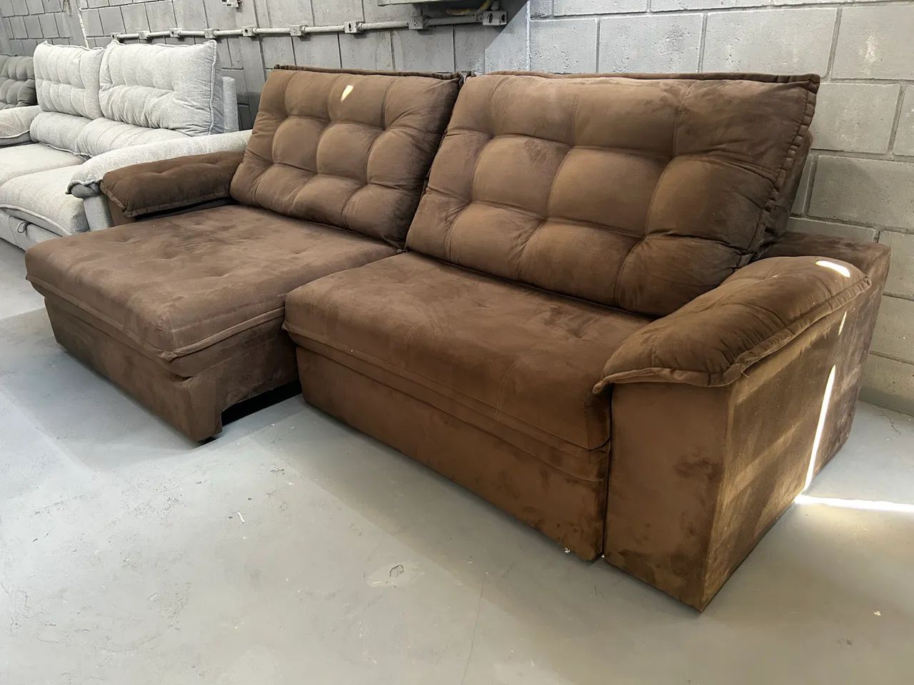 Sofá Retrátil e Reclinável GIGANTE 2.90m ( Direto da Fábrica ) 