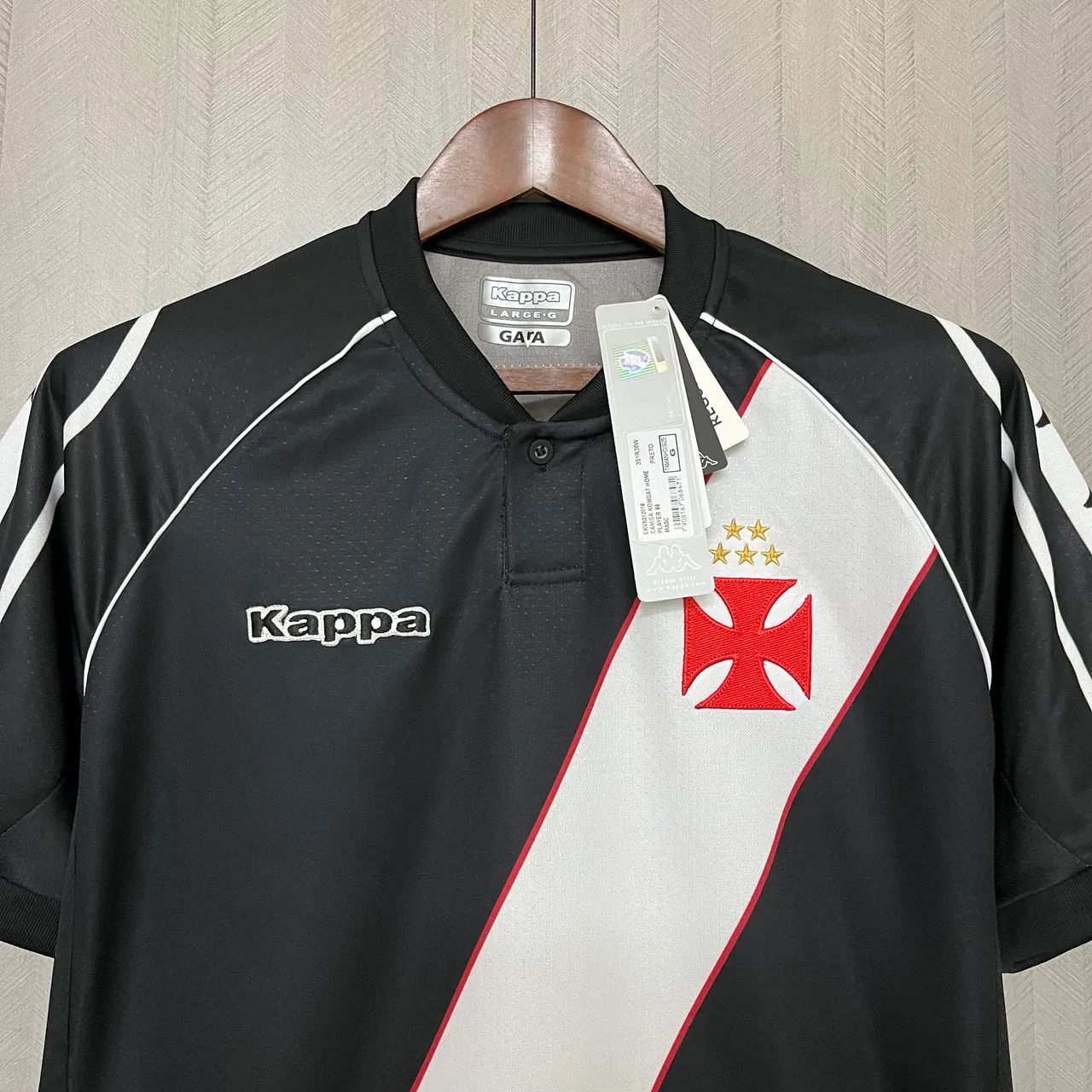 Camisa Vasco Retrô 1998 Masculina  - Foto 2