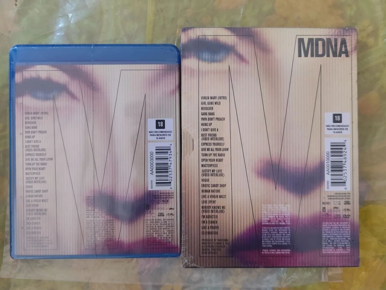 Madonna Coleção MDNA Blu-ray CD DVD - Foto 2