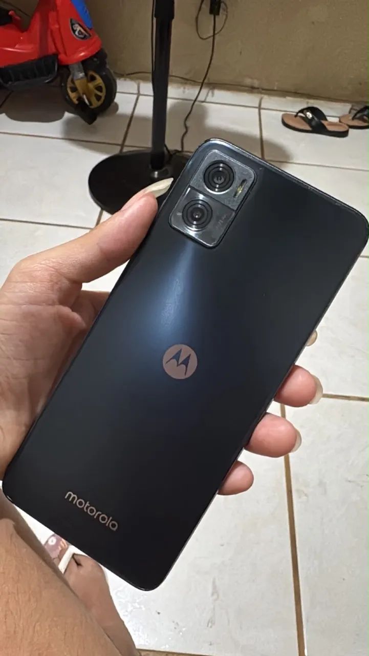 Vendo celular moto e 22 128g - Foto 4