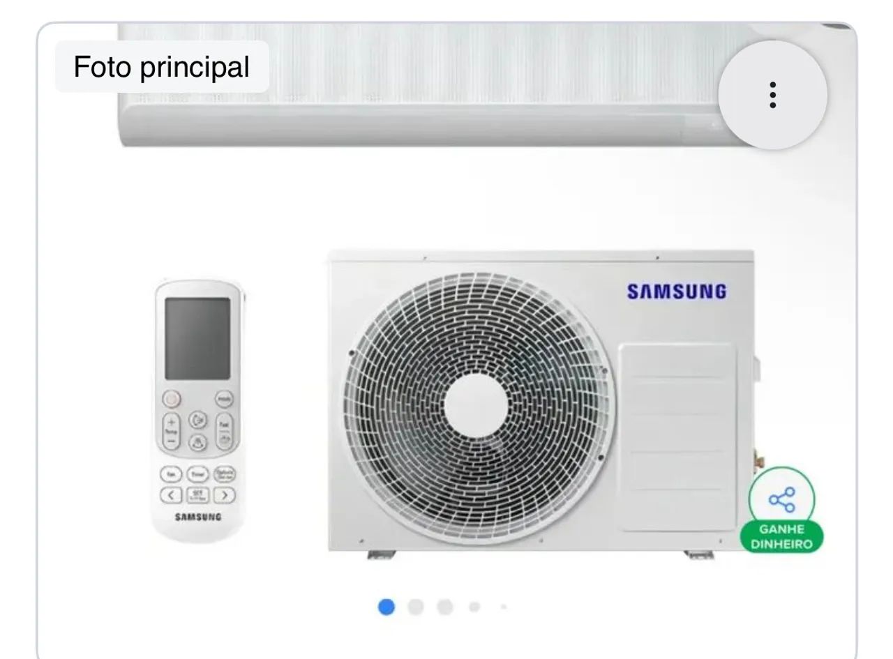 Ar condicionado Samsung usado 18mil btu  - Foto 5