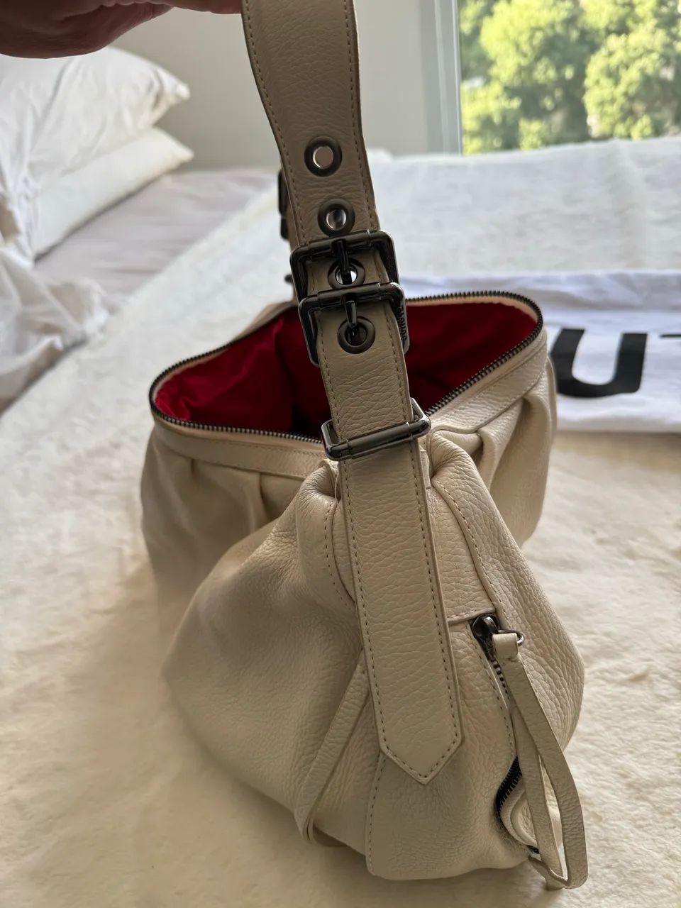 Bolsa Schutz de couro grande - Foto 5