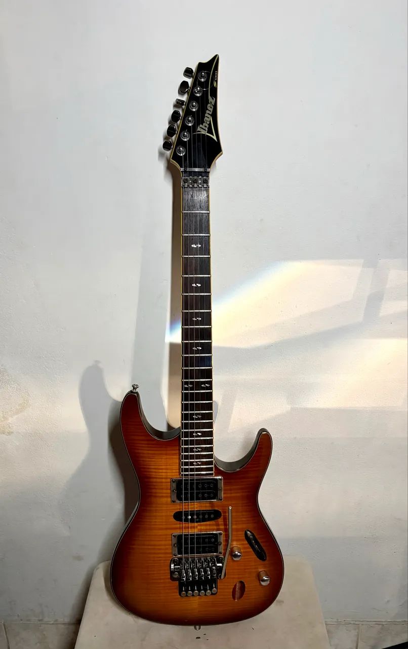 Guitarra Ibanez S670FM Korea /Floyd Rose Edge zero - Instrumentos