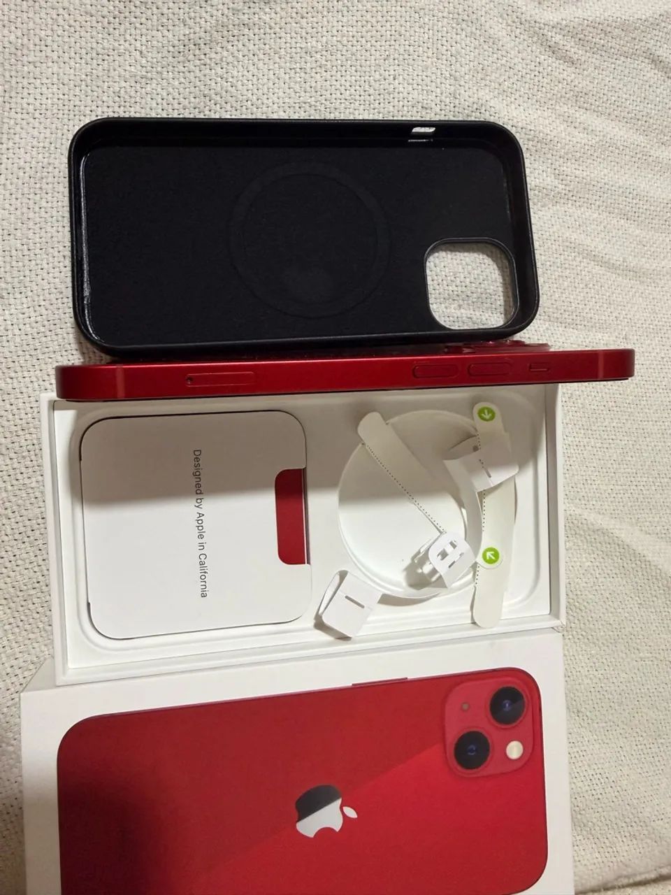 iPhone 13 128gb Red PERFEITO - Foto 4