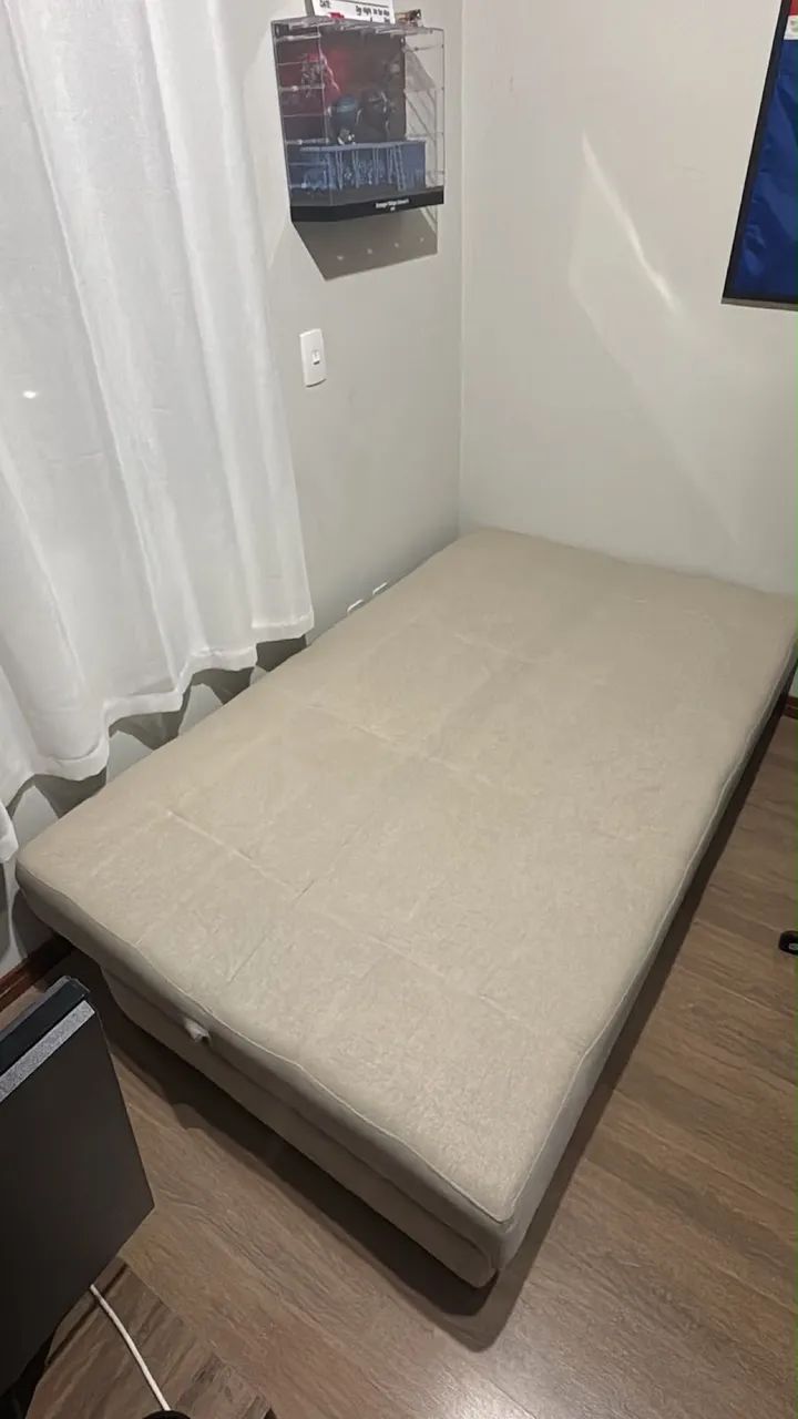 Sofá cama em linho - Foto 2