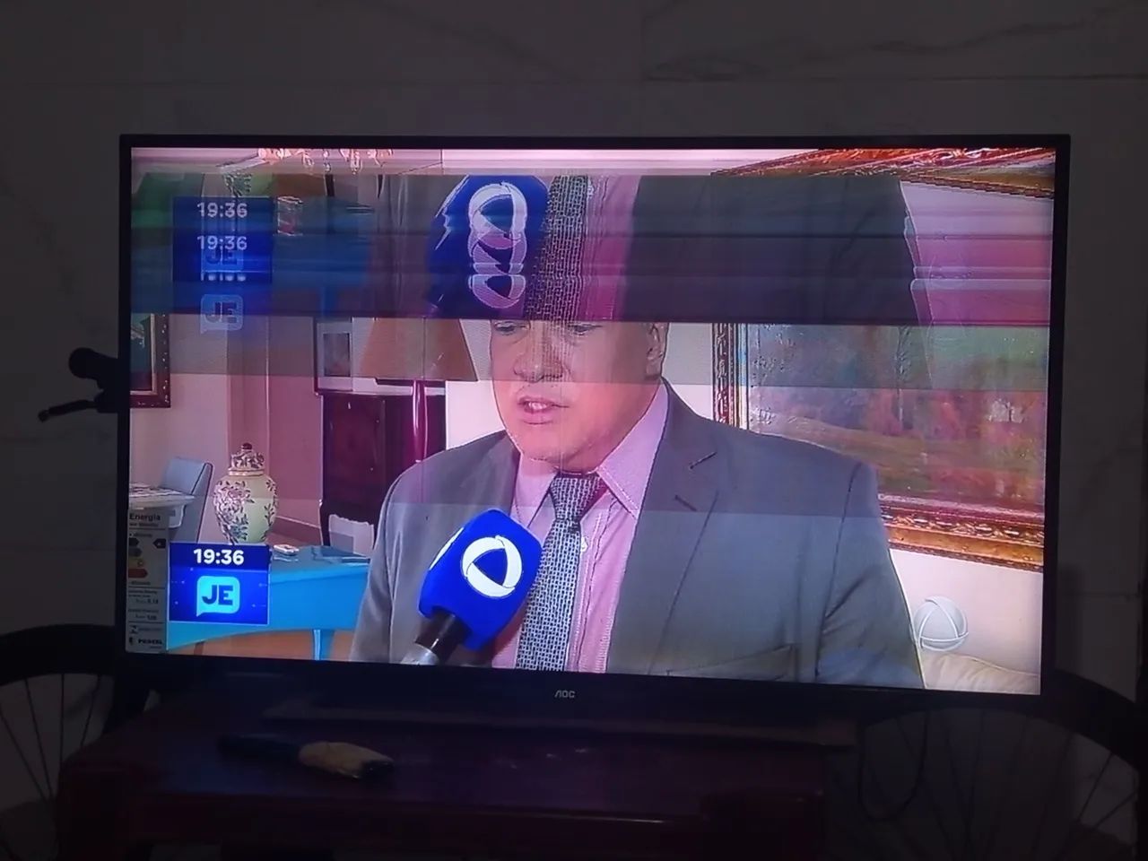 Tv AOC para retirada de peças