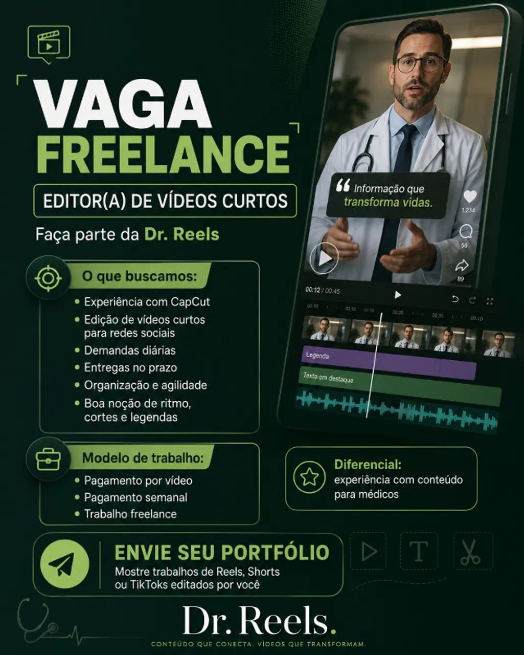 Editor de Videos Curtos - Foto 2