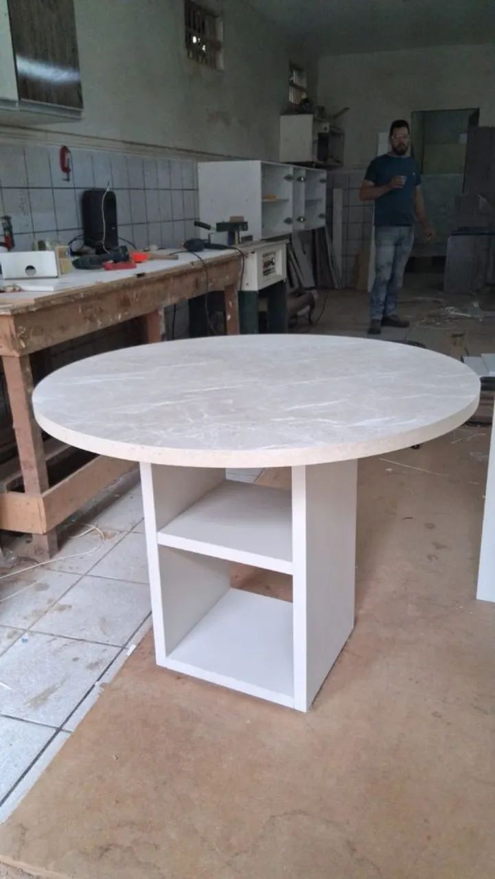 Mesa de jantar redonda - Foto 3